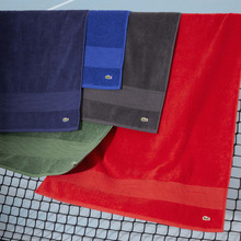 Lacoste Le Croco Cotton Bathroom Towel